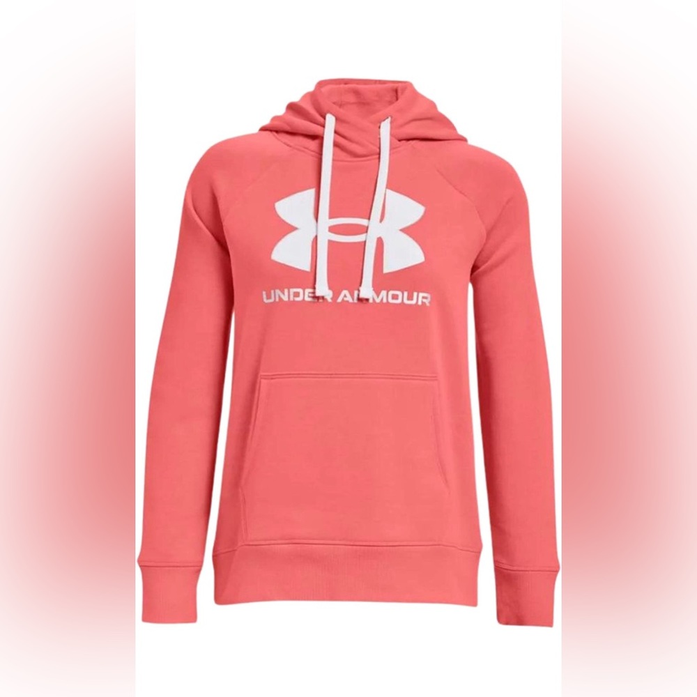 Under Armour Women's Rival Fleece Big Logo Print Fill Hoodie